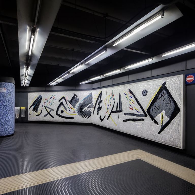 Arte Metro Roma (Linea B). Fotografia di altrospazio