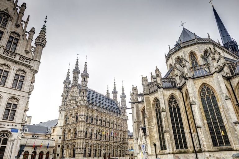 Collegiata di San Pietro, Lovanio, esterno. Courtesy M Museum Leuven. Photo © Rudi Van Beek