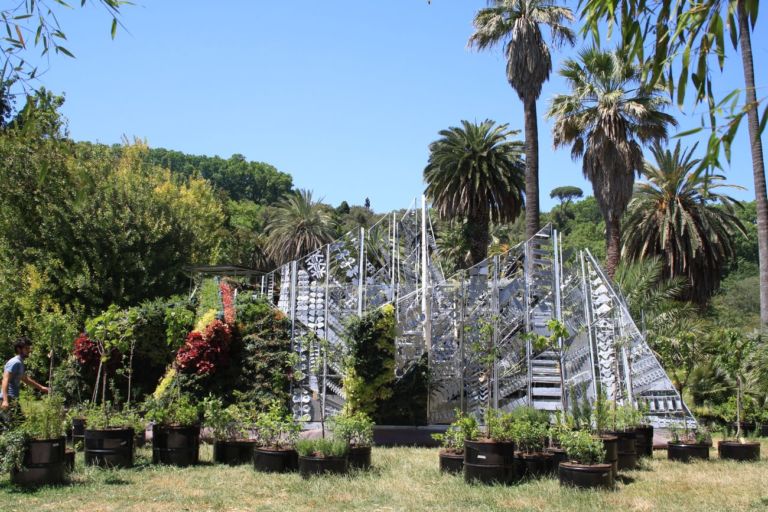 The Living Chapel, Orto Botanico di Roma. Photo credits courtesy of Consuelo Fabriani