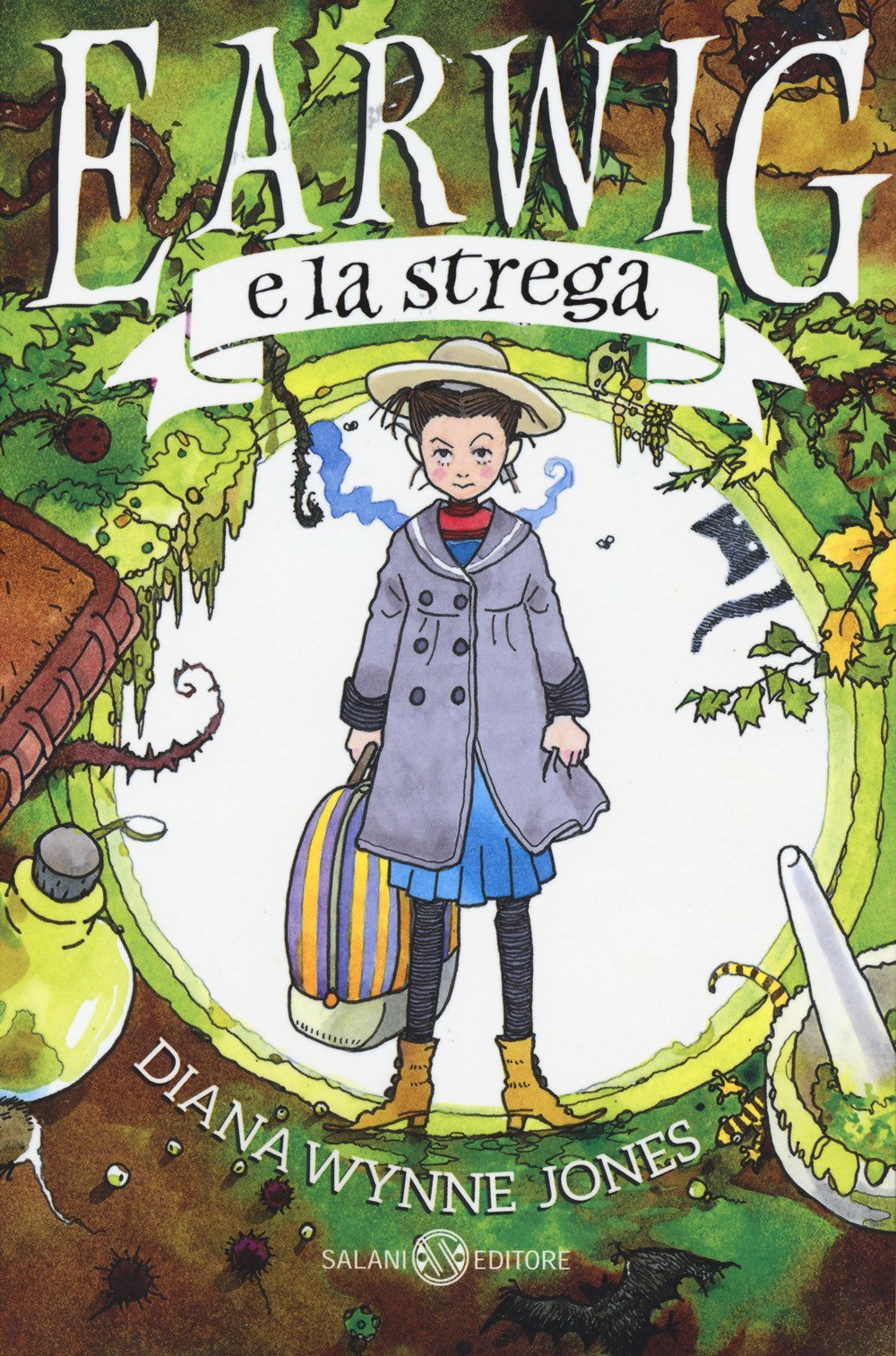 Diana W. Jones, Earwig e la strega. (Salani Editore, 2017). Copertina