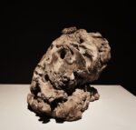 Emanuele Becheri, Testa, 2017, terracotta. Courtesy Galleria Nazionale, Roma