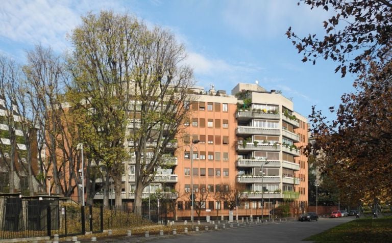 Eugenio Gentili Tedeschi, Edificio residenziale in Viale Elvezia a Milano. Photo Andrea Savio