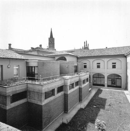 Eugenio Gentili Tedeschi, Facoltà di Scienze Economiche e di Filosofia, Ex Orfanotrofio San Felice a Pavia
