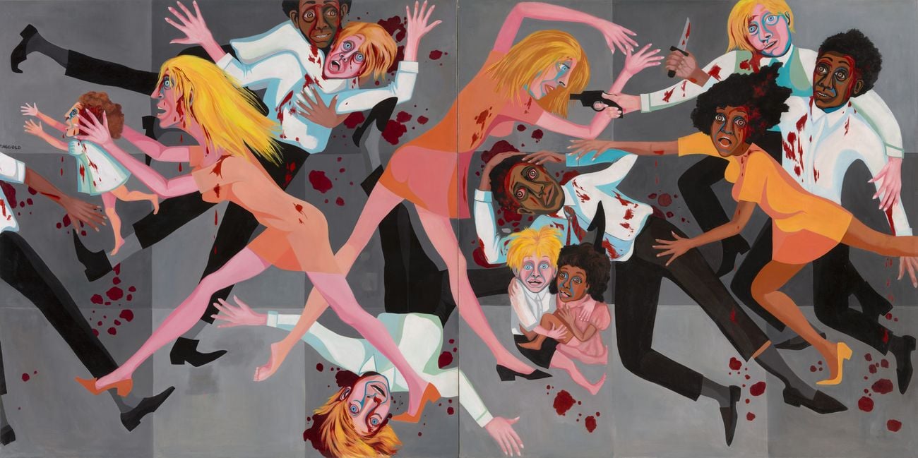 Faith Ringgold, American People Series #20. Die, 1967. The Museum of Modern Art, New York