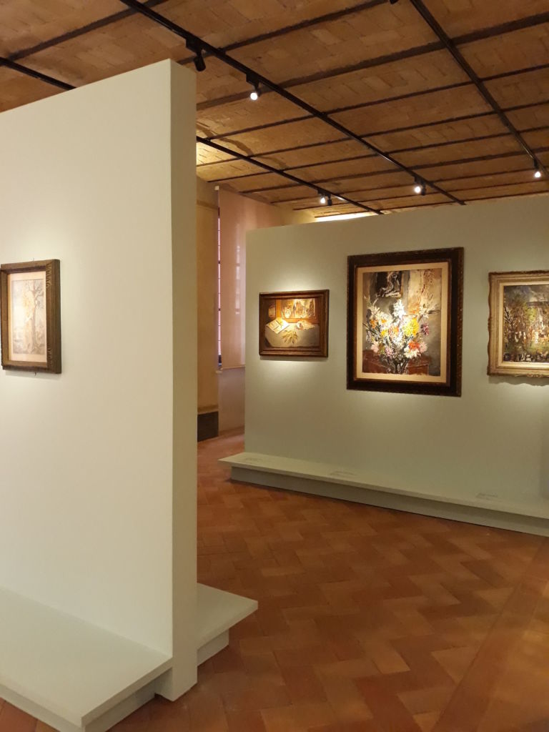 Filippo De Pisis. Exhibition view at Museo Nazionale Romano – Palazzo Altemps, Roma 2020. Photo A. Colombo