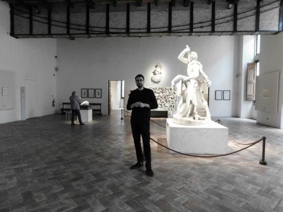 Gabriele Tinti al Museo Nazionale Romano