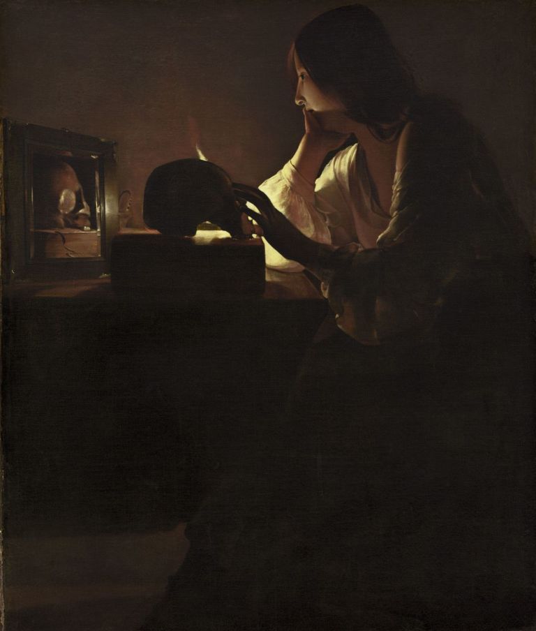 Georges de La Tour, Maddalena penitente, 1635-40. Olio su tela, 113 x 92,7 cm. National Gallery of Art, Washington D.C.