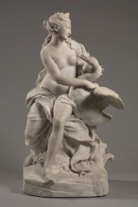 Jean Thierry, Leda e il cigno, 1717, Parigi, Musée du Louvre – Département des Sculptures