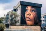 Jorit, Angela Davis, Scampia, Napoli. Photo Vincenzo de Simone