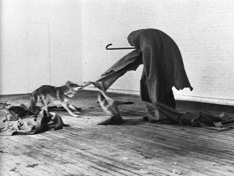 Joseph Beuys, I like America and America likes me, 1974 (raccontato da Roberto Sironi). Courtesy Circolo del Design di Torino