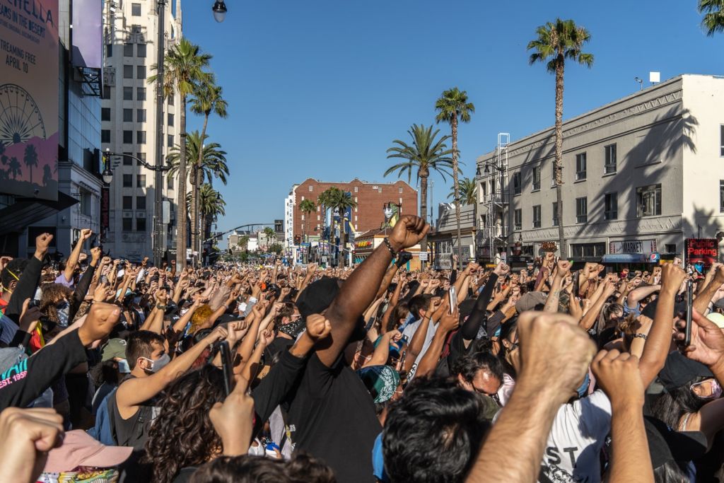 Black Lives Matter: le foto e il racconto delle proteste a Los Angeles di Fabiano Caputo