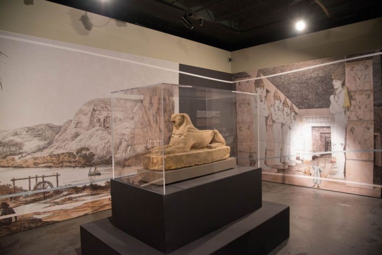 L'Egitto di Belzoni. Installation view at Centro Culturale Altinate San Gaetano, Padova 2020