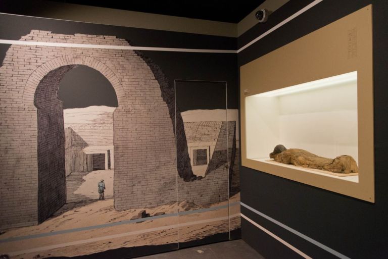 L'Egitto di Belzoni. Installation view at Centro Culturale Altinate San Gaetano, Padova 2020