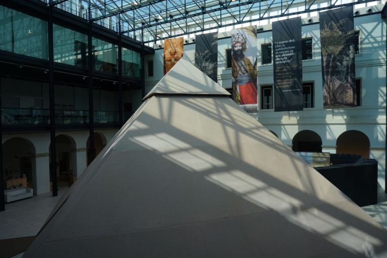 L'Egitto di Belzoni. Installation view at Centro Culturale Altinate San Gaetano, Padova 2020. Photo Serena Tacchini