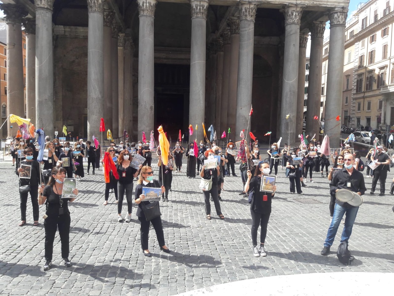 La manifestazione delle guide turistiche