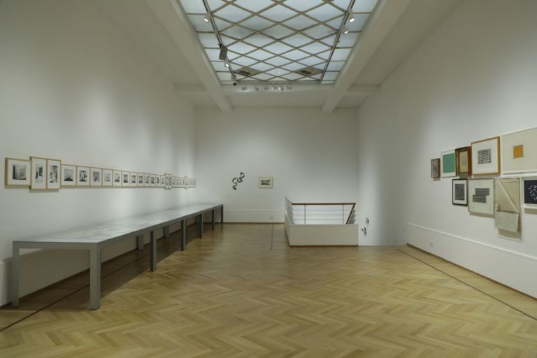 Le opere e gli archivi. Daniela Ferraria. Installation view at Galleria Nazionale d’Arte Moderna e Contemporanea, Roma 2020