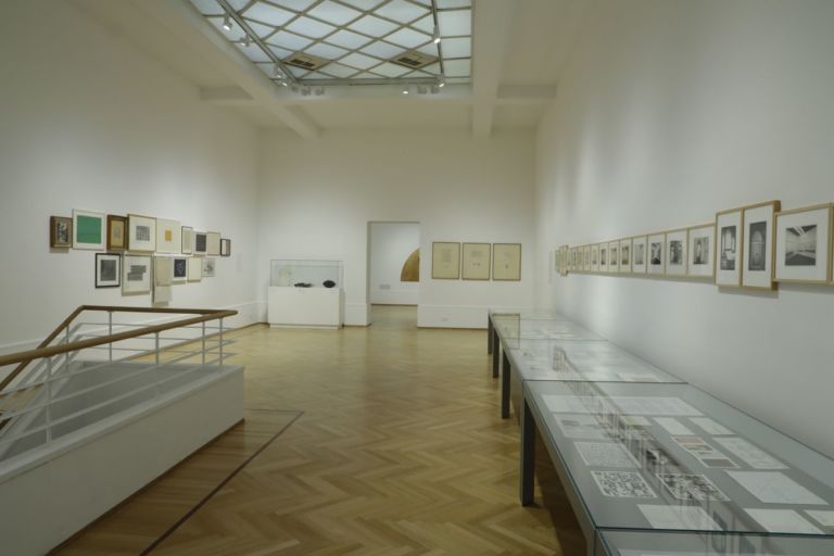 Le opere e gli archivi. Daniela Ferraria. Installation view at Galleria Nazionale d’Arte Moderna e Contemporanea, Roma 2020