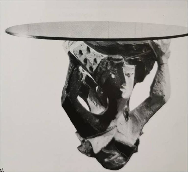 Leoncillo Leonardi, Piedi di tavolo con medusa, 1946