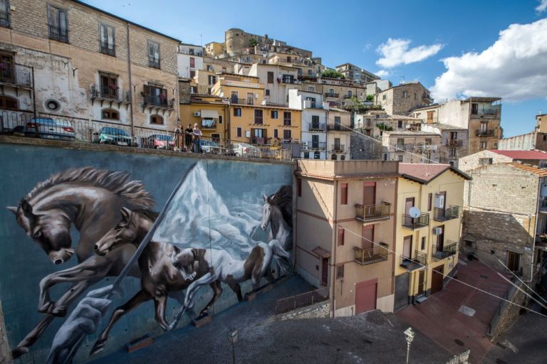 Ligama, La Cavalcata, Cammarata, 2020. Photo Gianpiero La Palerma