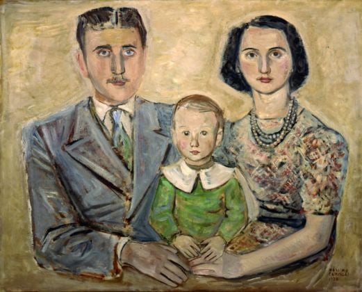 Massimo Campigli, La famiglia Cardazzo, 1938. Collezione privata