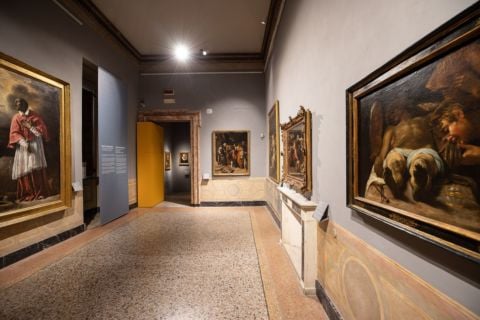 Orazio Borgianni, Un genio inquieto nella Roma di Caravaggio, installation view at Palazzo Barberini, Roma 2020, photo Alberto Novelli