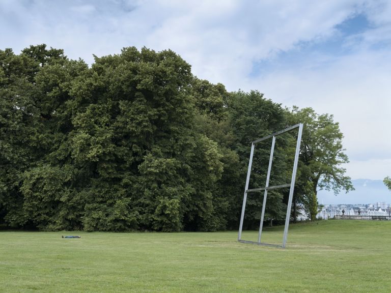 SculptureGarden2020 Isa Genzken, Fenster, 1998 photo Baptiste Janin