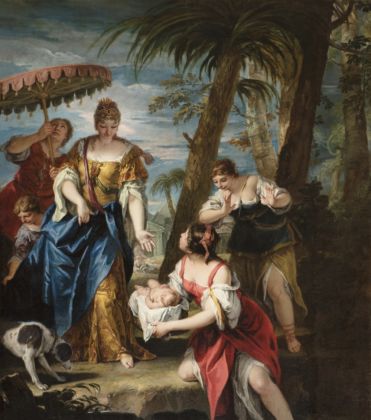 Sebastiano Ricci, Mosé salvato dalle acque, 1727 28, olio su tela, Torino, Musei Reali Palazzo Reale
