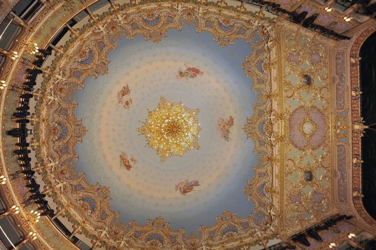 Teatro La Fenice, soffitto. Photo © Michele Crosera