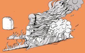 Il monaco che brucia: la foto di Malcolm Browne diventa un fumetto