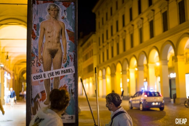 “La lotta è FICA” un progetto di public art di CHEAP (ph Michele Lapini)