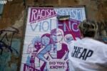 w per “La lotta è FICA” un progetto di public art di CHEAP (ph Michele Lapini)