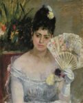 Berthe Morisot, Donna con ventaglio o Il ballo, 1875 © Musée Marmottan Monet, Paris / Bridgeman Images