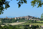 Panorama del castello di Mondolfo