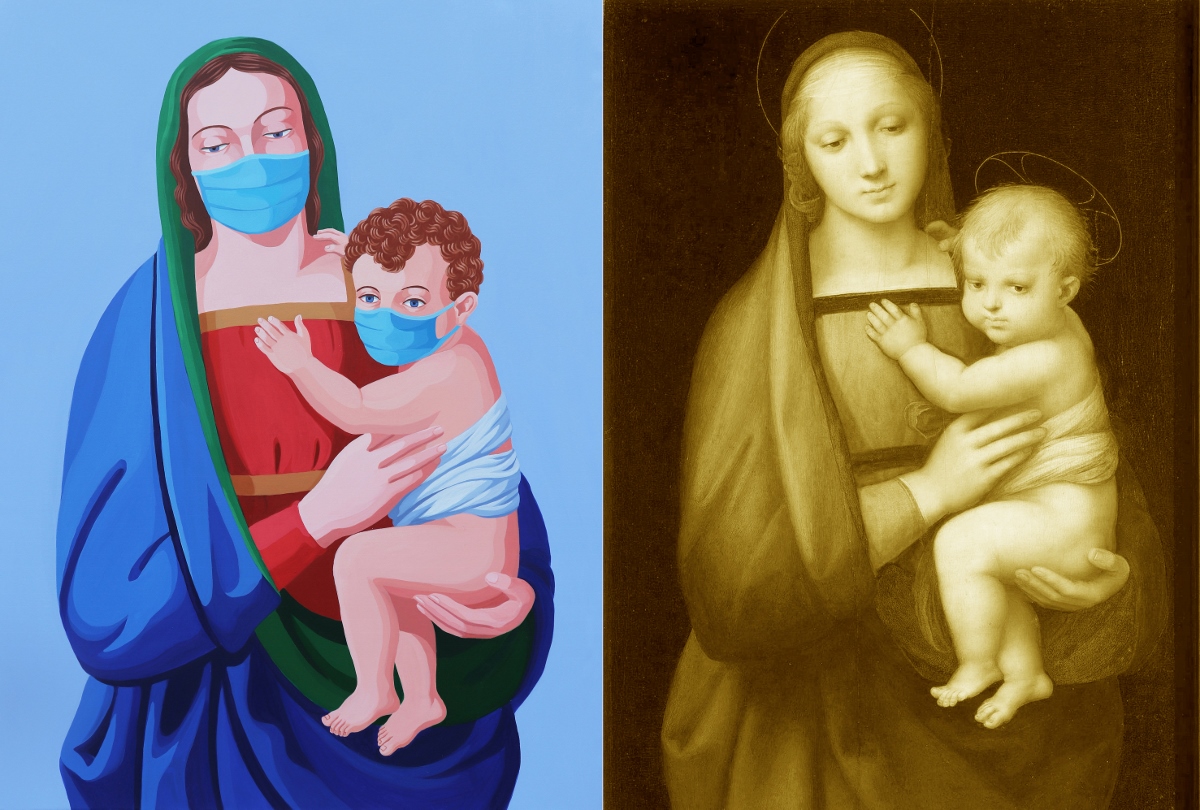 La Madonna della Sanificazione vs Madonna del Granduca 2020 