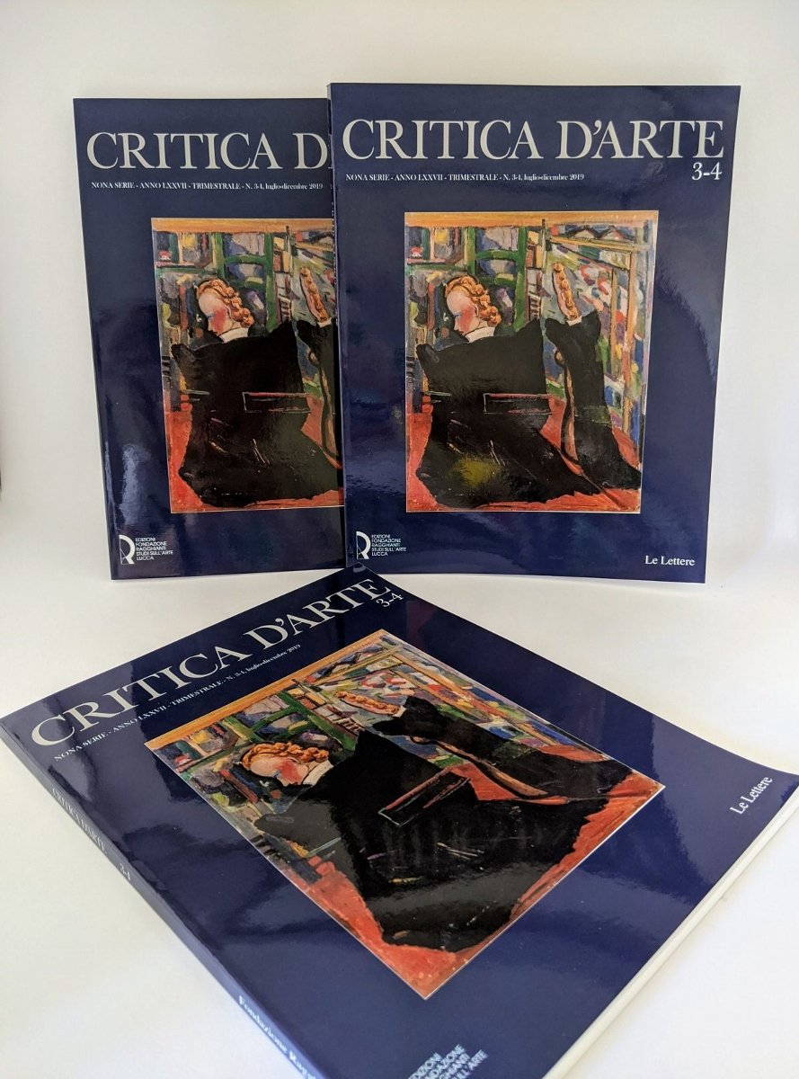 Critica D’arte 3-4 nona serie, anno LXXVII, trimestrale