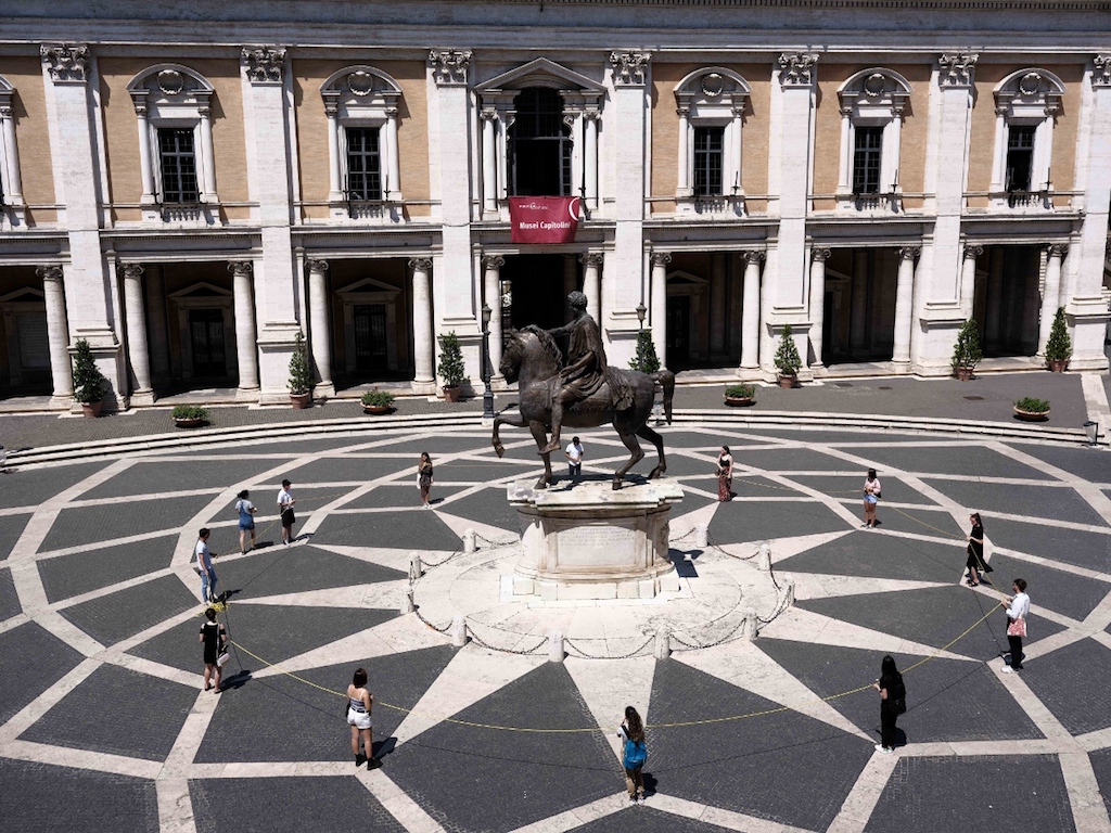 IED Roma e la didattica post-Covid. Lezioni en plein air negli scenari più iconici della Capitale
