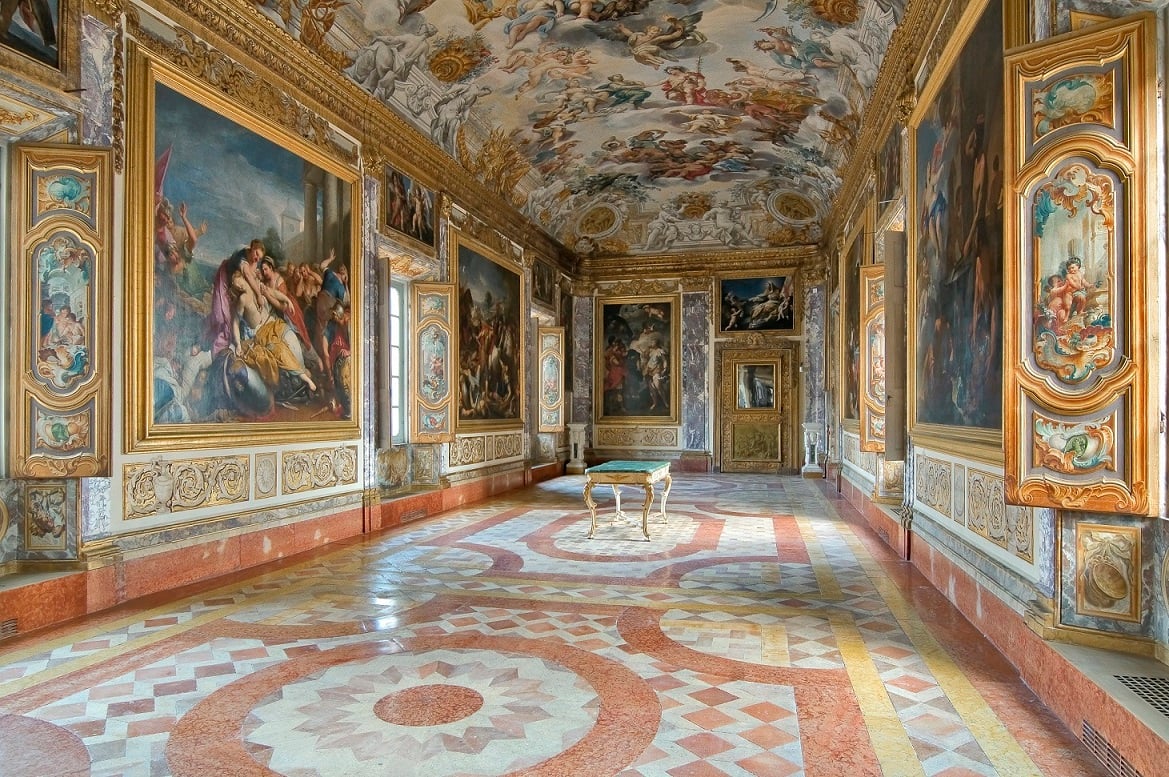 Macerata, Palazzo Buonaccorsi, Galleria Eneide