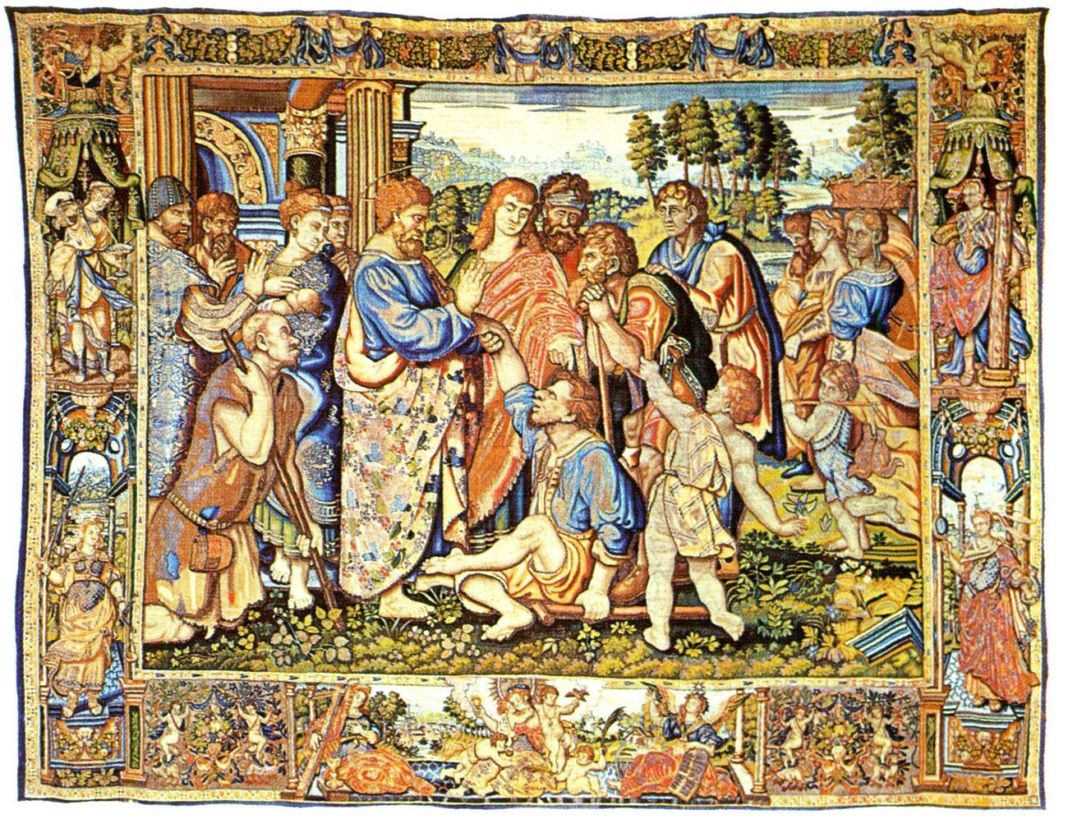 Cittadina Francese Nota Per Gli Arazzi Gli arazzi disegnati da Raffaello in mostra nelle Marche | Artribune
