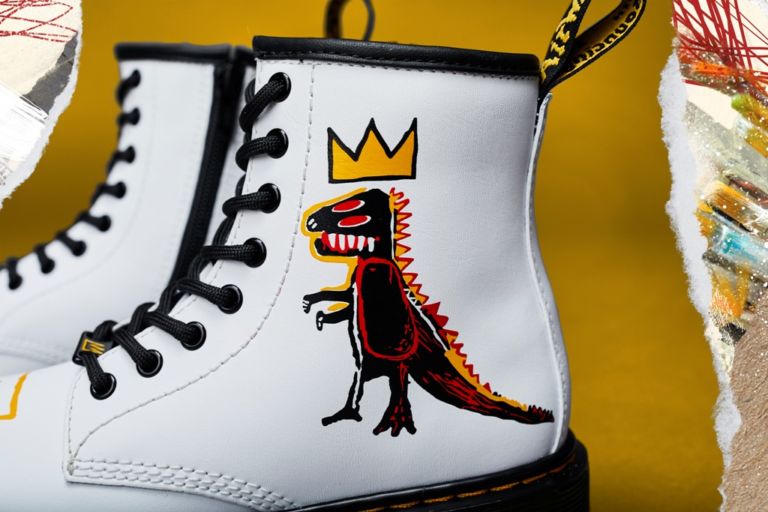 Doc Martens Basquiat Kids 1460 © ESTATE OF JEAN MICHEL BASQUIAT. LICENSED BY ARTESTAR, NEW YORK