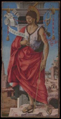 Francesco del Cossa, San Giovanni Battista, Pinacoteca di Brera, Milano