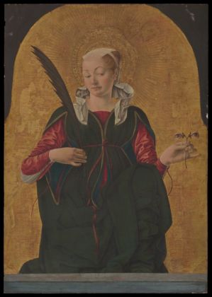 Francesco del Cossa, Santa Lucia, National Gallery of Art, Washington