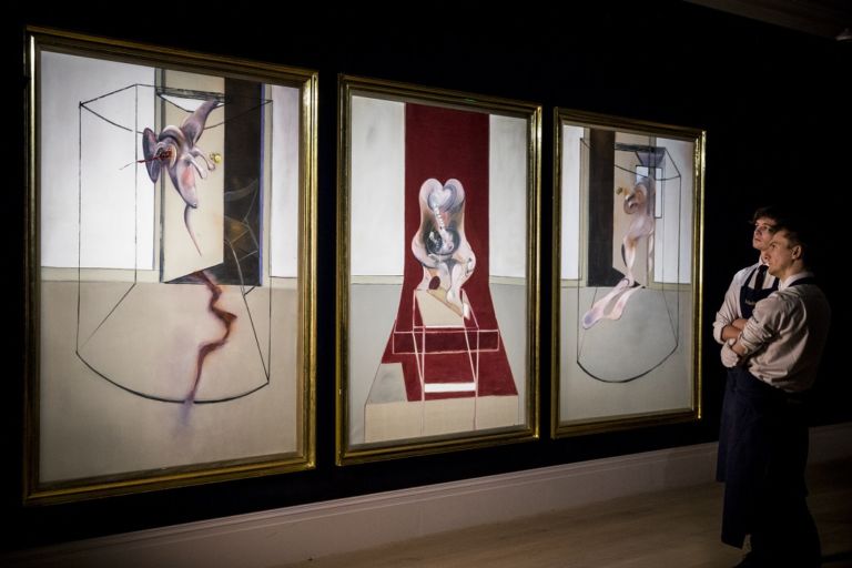 Francis Bacon Triptych Inspired by the Oresteia of Aeschylus, Bacon: © The Estate of Francis Bacon. All rights reserved. / DACS, London / ARS, NY 2020