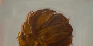 Gideon Rubin, Green Shirt, 2020, courtesy Monica De Cardenas