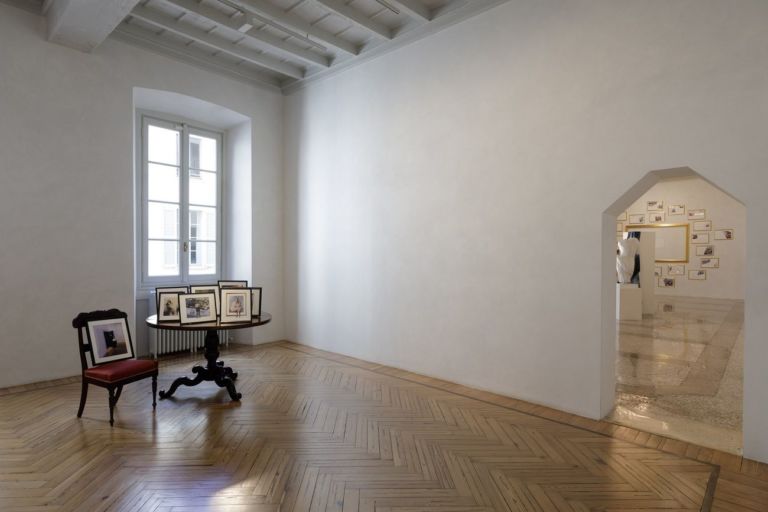 Giulio Paolini, Il mondo di prima, 2020. Photo Roberto Marossi, courtesy galleria Massimo De Carlo