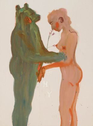 Katarina Janeckova, Untitled, 2020, olio su tela, cm 85x115