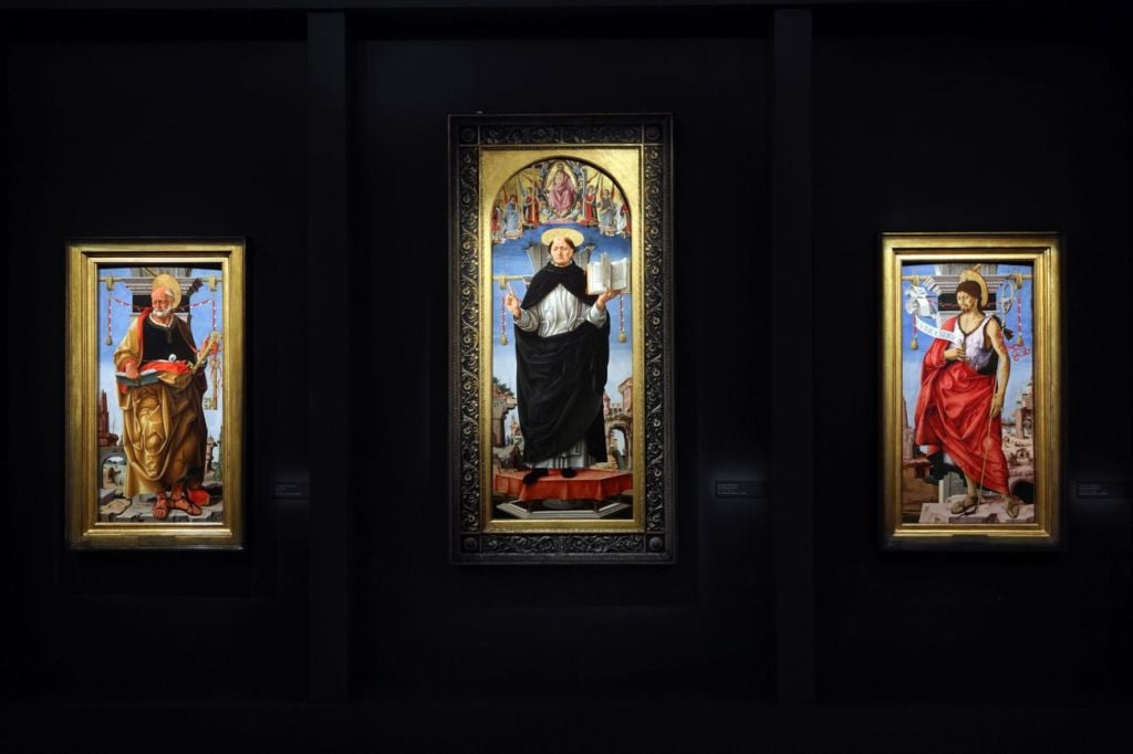 Ricostruire la storia dell’arte: il Polittico Griffoni in mostra a Bologna