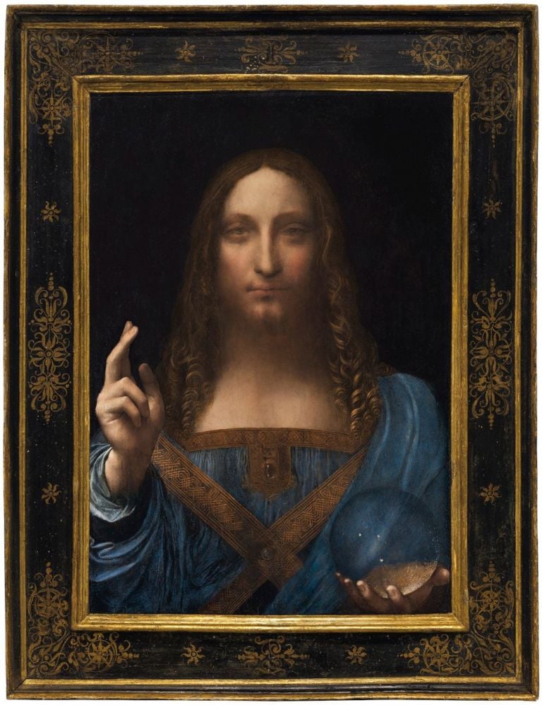 Leonardo da Vinci (?), Salvator Mundi, stato post restauro