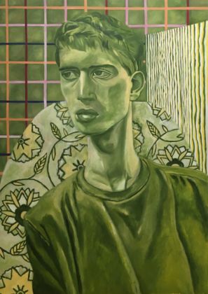 Luigi Spagnol, Senza titolo, 2020, olio su tela, cm 100x69,5