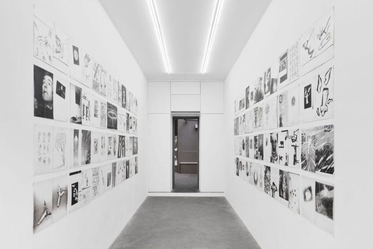 Mario Cresci, Combinazioni provvisorie, Roma 2020, installation view. Courtesy of galleria Matèria and the artist. Photo Roberto Apa