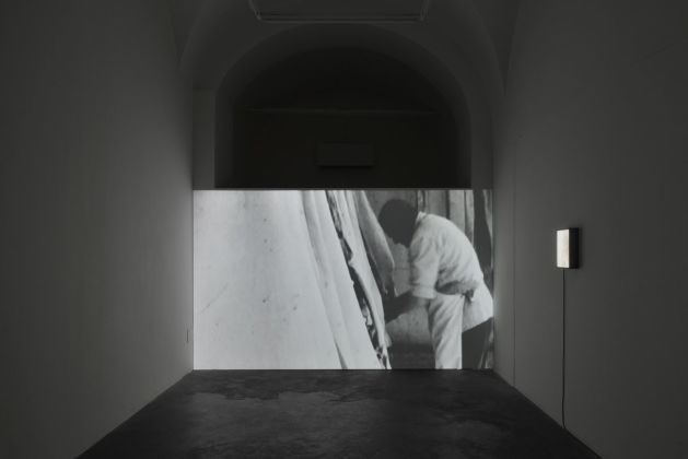 Mario Cresci, Combinazioni provvisorie, Roma 2020, installation view. Courtesy of galleria Matèria and the artist. Photo Roberto Apa